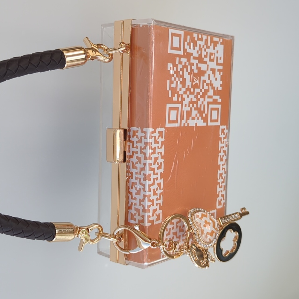 SOLD | Upcycled Print Media Upcycled Clutch Bag - Picture 4 of 9